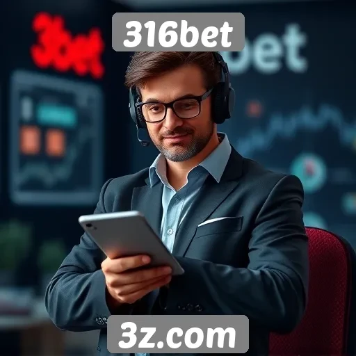 Desempenho do suporte ao cliente em 316bet