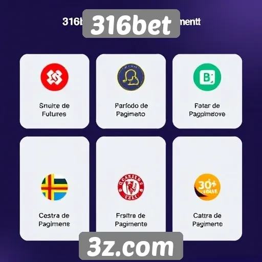 Métodos de pagamento aceitos no 316bet